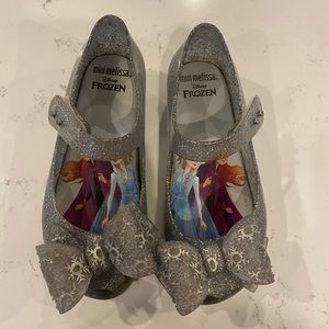Mini melissa frozen shoes
